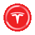 BACKED-TESLA logo