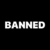 BANNED logo